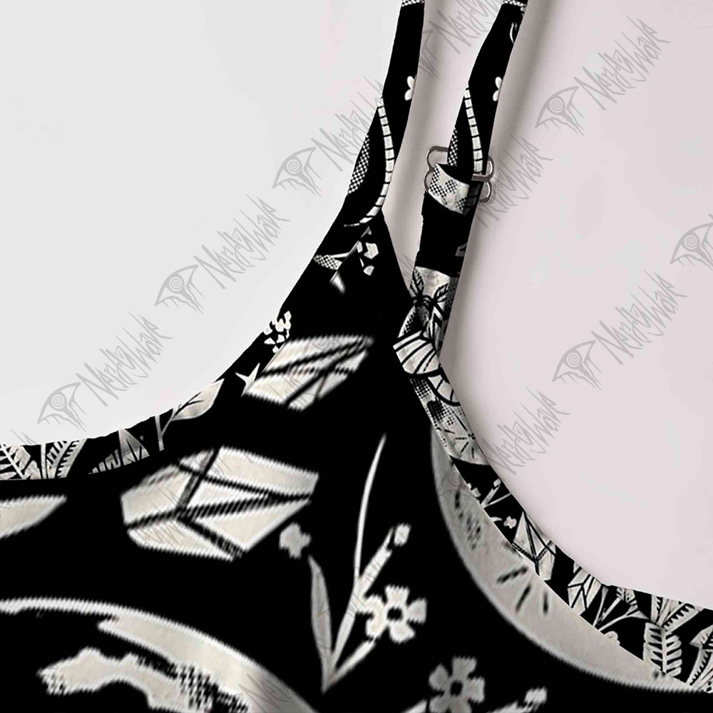 Lunar Devotion Strap Midi Sundress