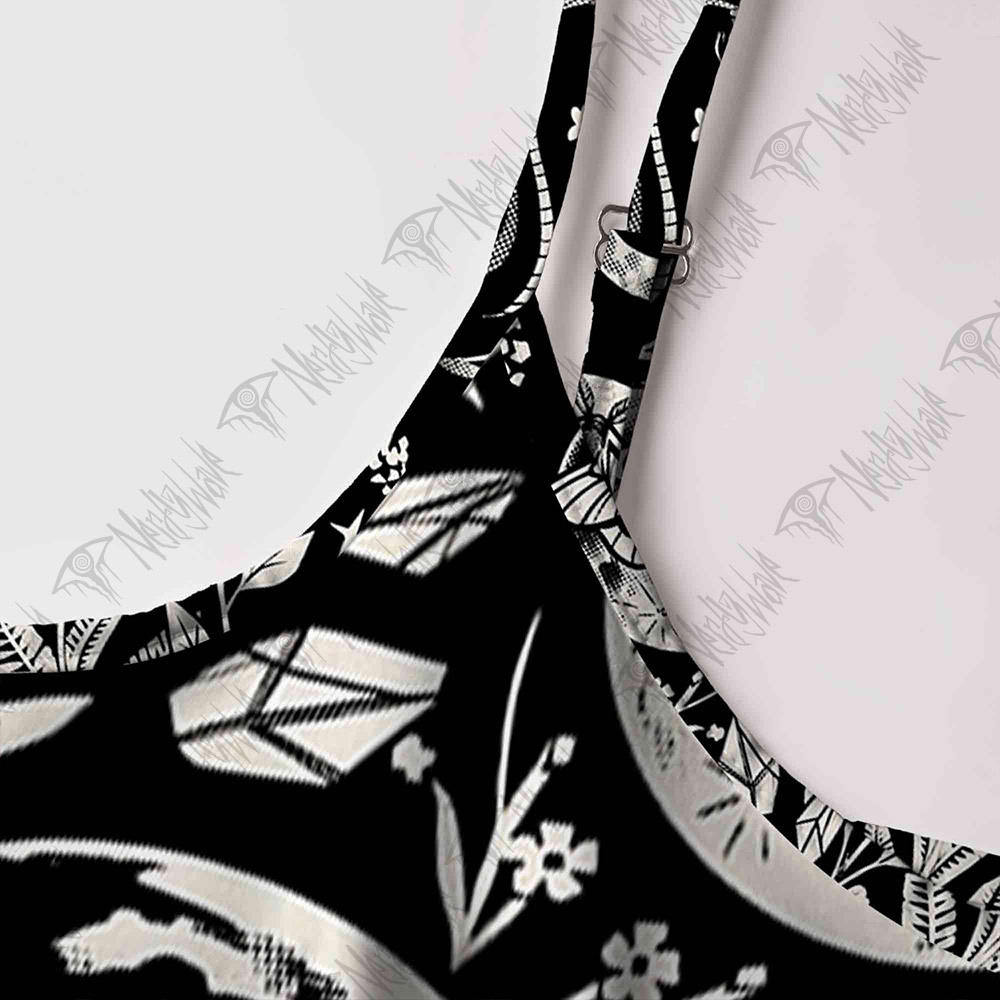 Lunar Devotion Strap Midi Sundress
