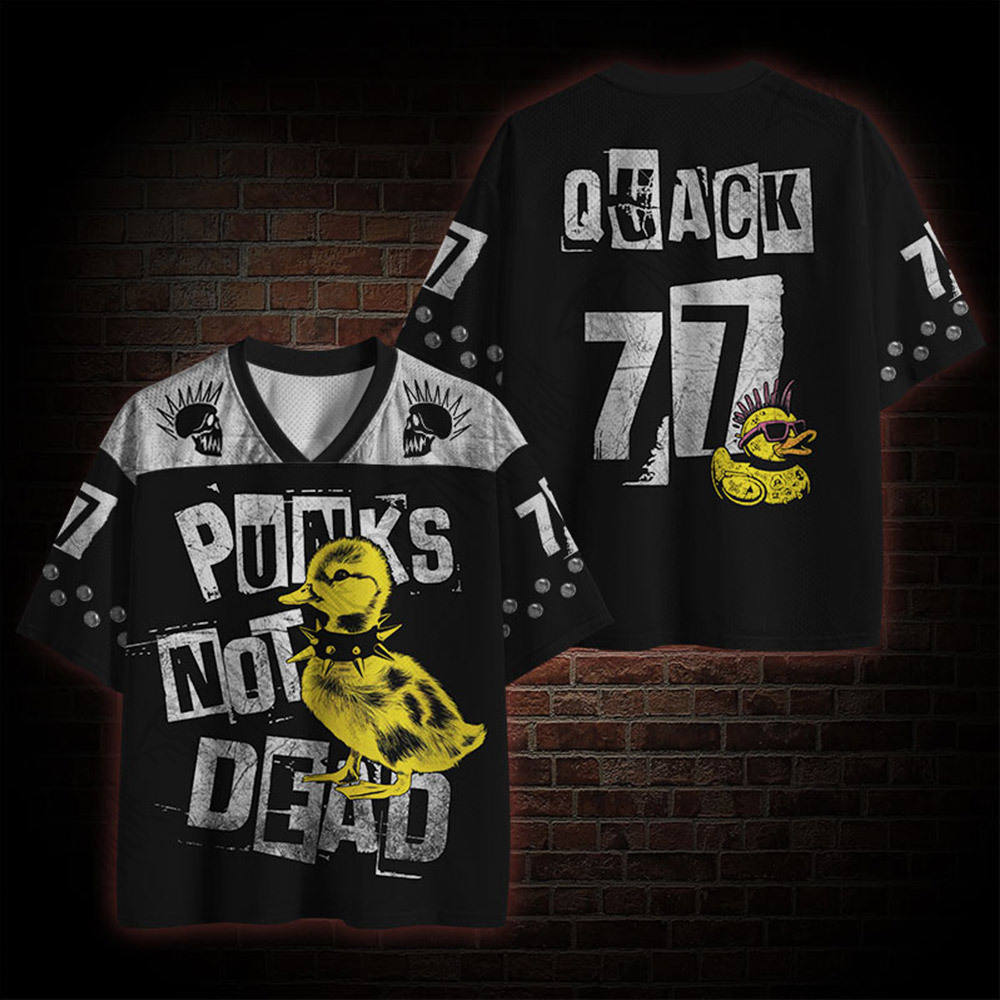 Punks Not Dead Mesh Jersey