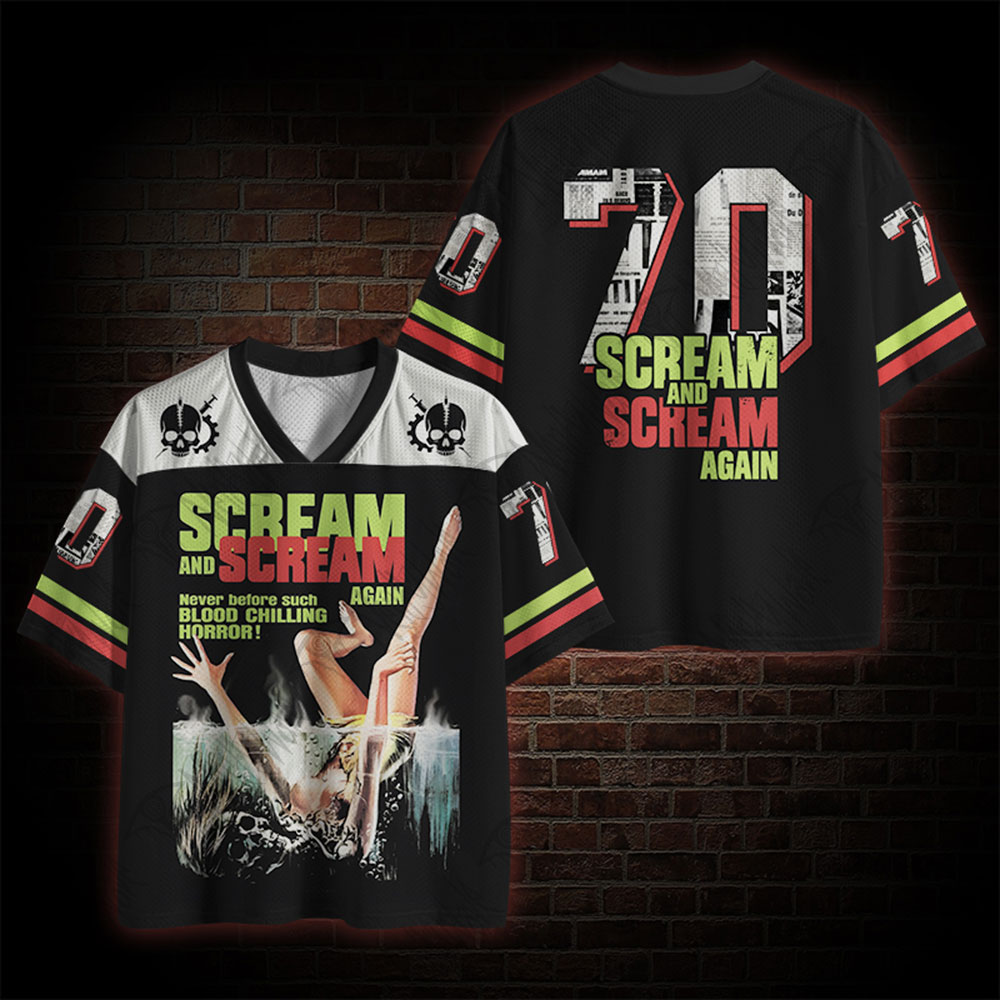 Scream and Scream Again Mesh Jersey
