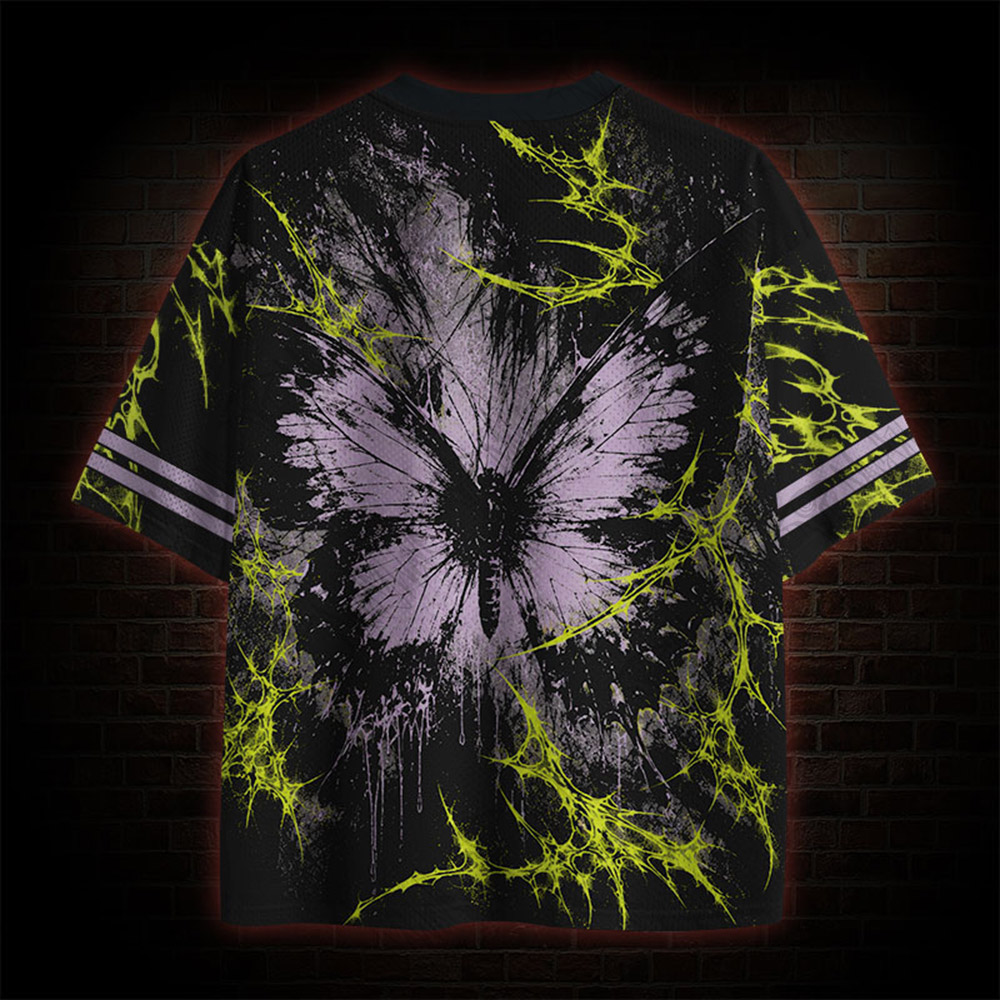 Beautifully Broken Mesh Jersey