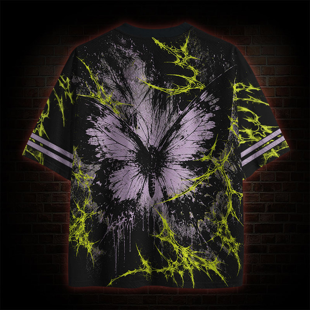 Beautifully Broken Mesh Jersey