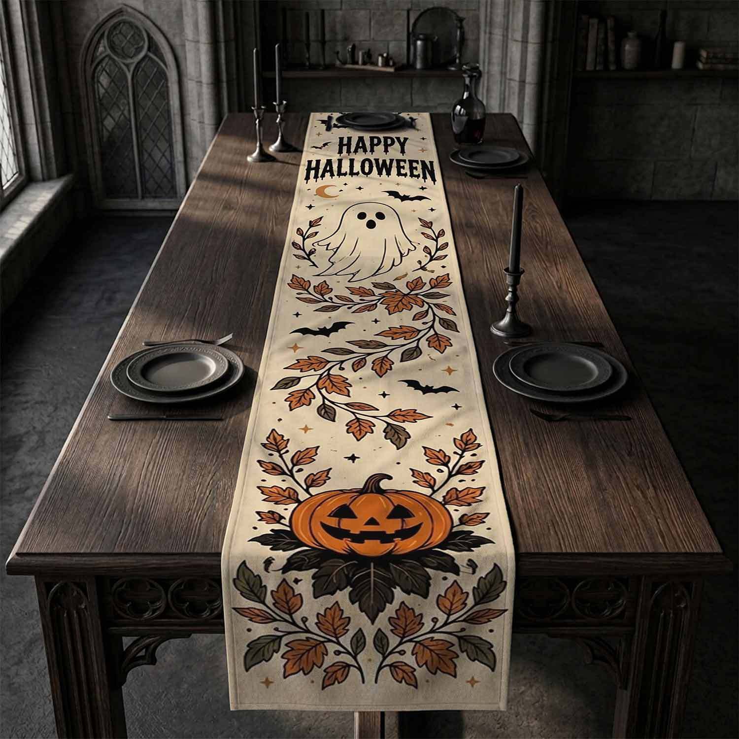 Happy Halloween Table Runner