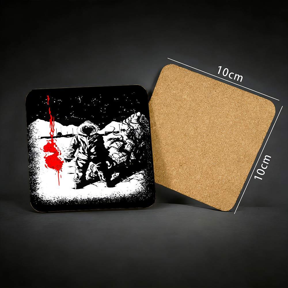 The Thing F.lare Cork Coasters