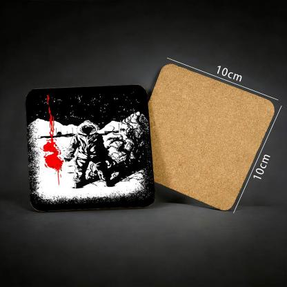 The Thing F.lare Cork Coasters