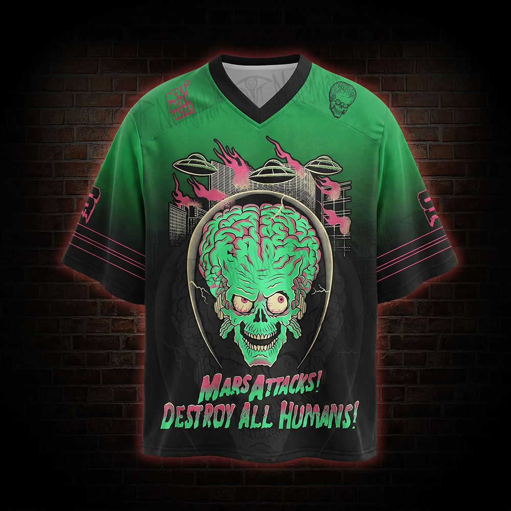 Vintage Destroy All Humans! Oversized Jersey