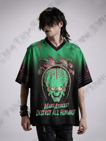 Vintage Destroy All Humans! Oversized Jersey