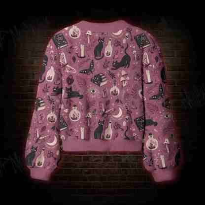 Rose Witch Cabinet Women's Cardigan Sweater
