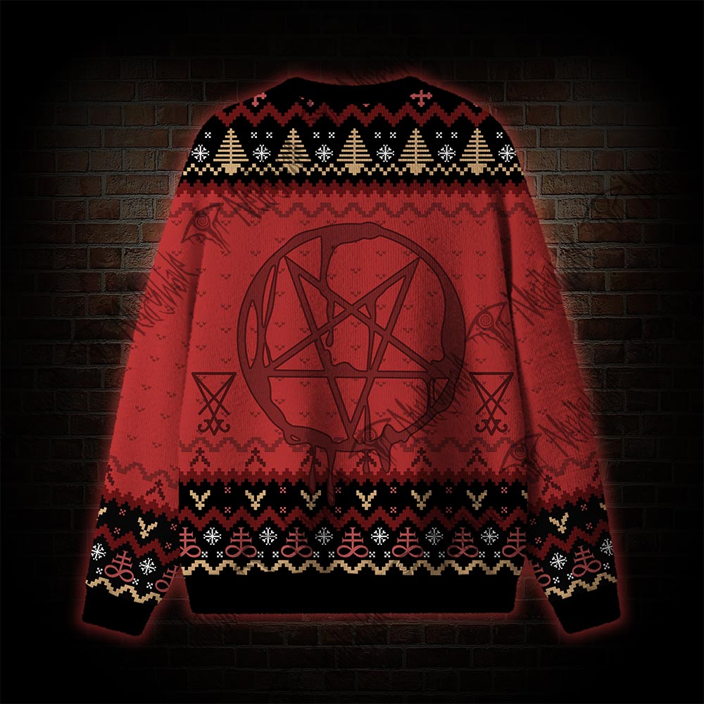 Hail Santa Ugly Sweatshirts