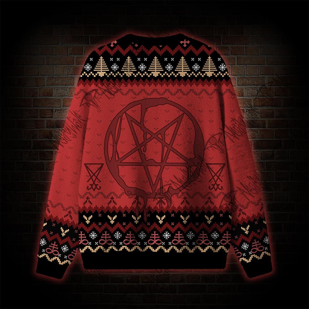 Hail Santa Ugly Sweatshirts