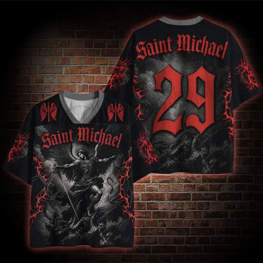Who Is Like Unto God Mesh Jersey