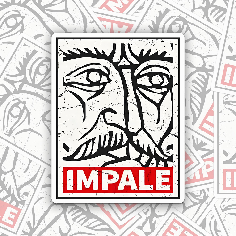 The Impale Sticker