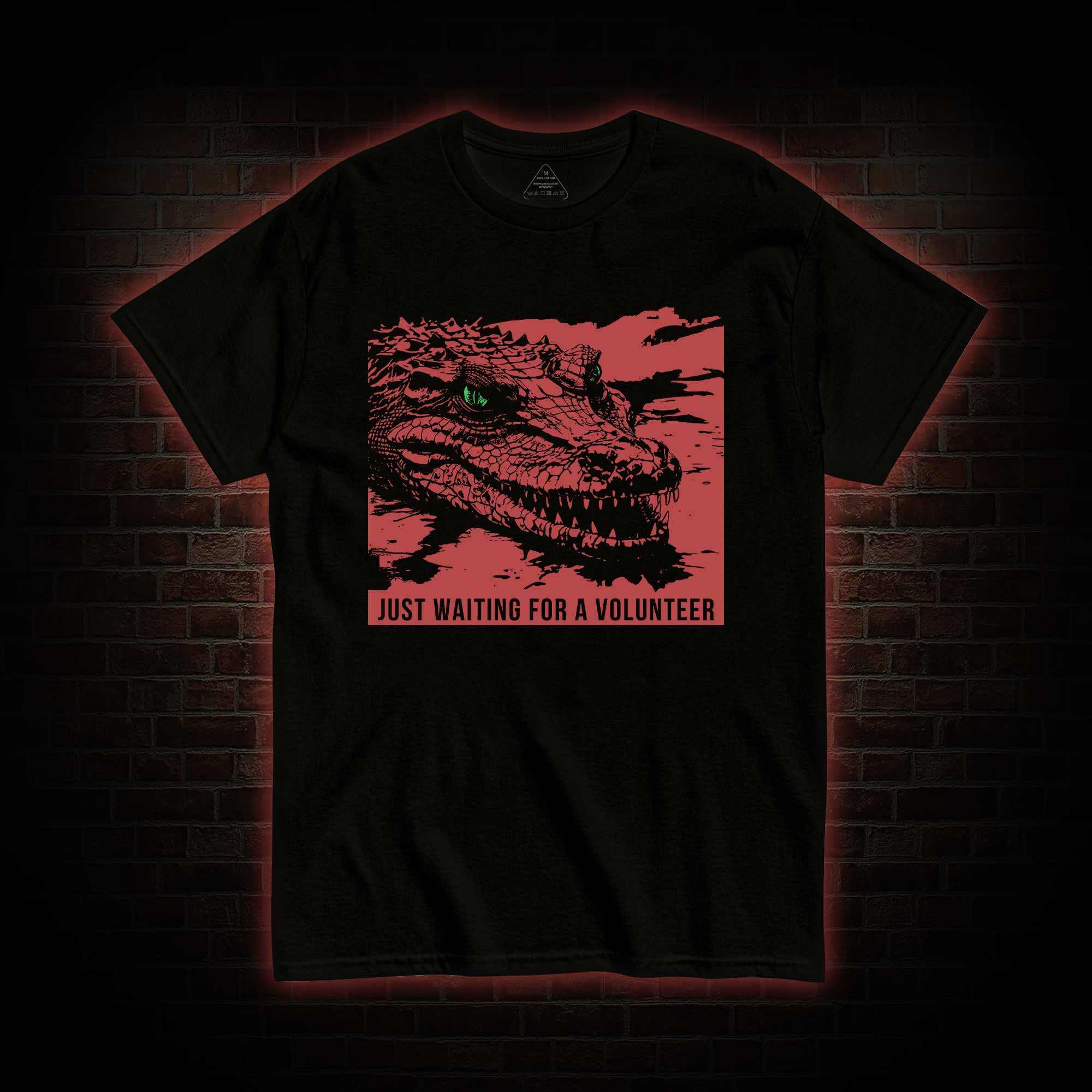 Waiting for a Volunteer T-shirt 