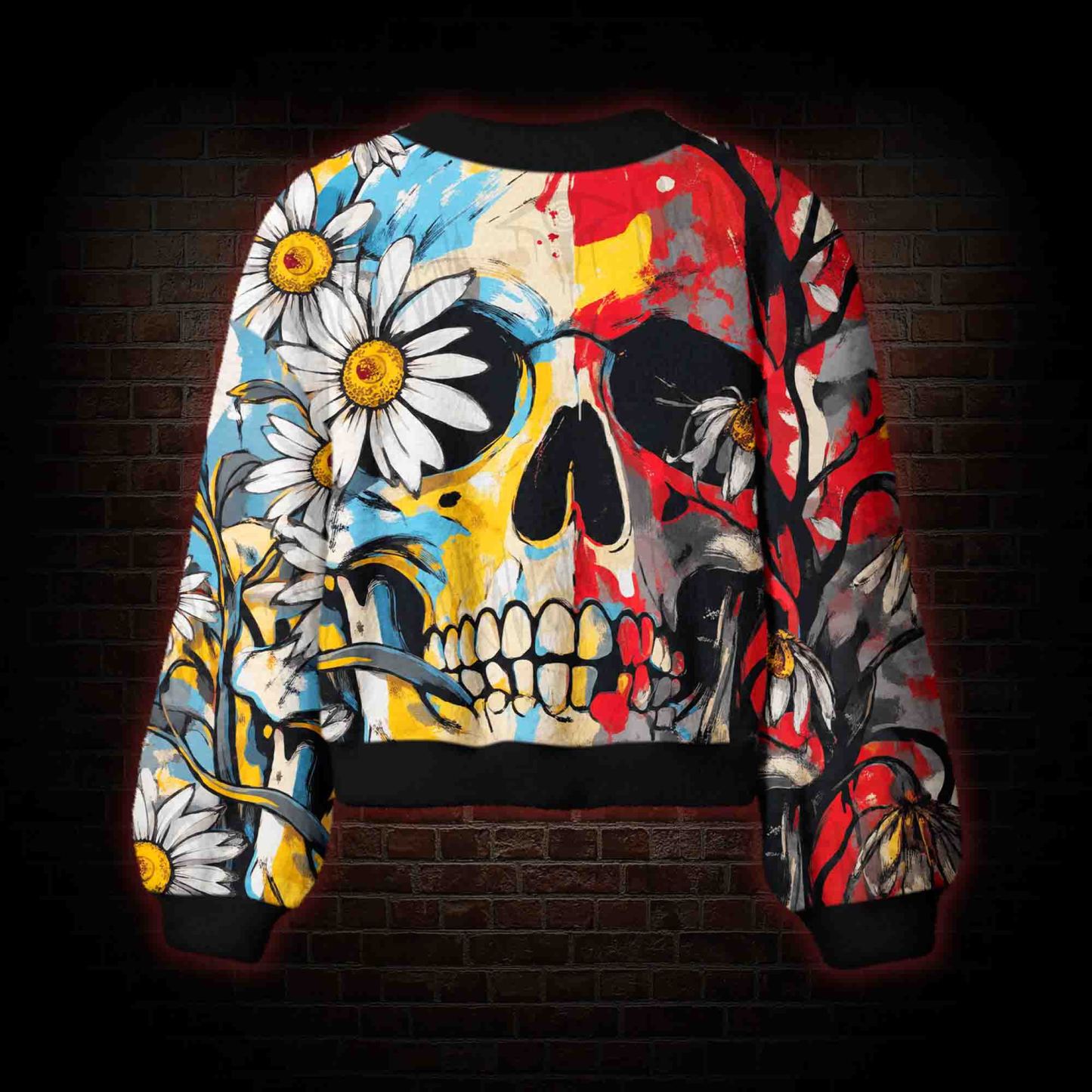 Memento Mori Women's Cardigan Sweater