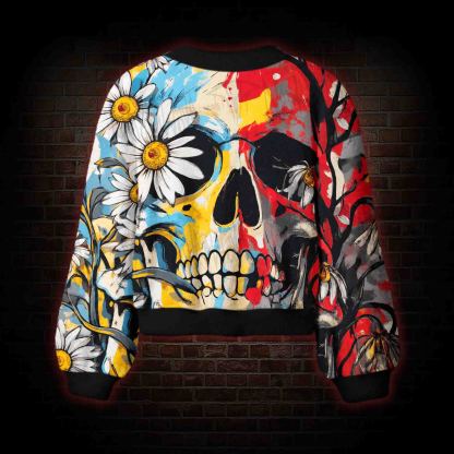 Memento Mori Women's Cardigan Sweater
