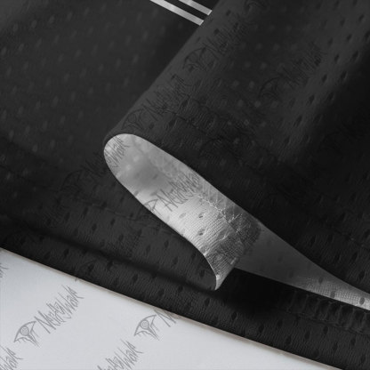 Cat Ghost Double Skull Mesh Jersey