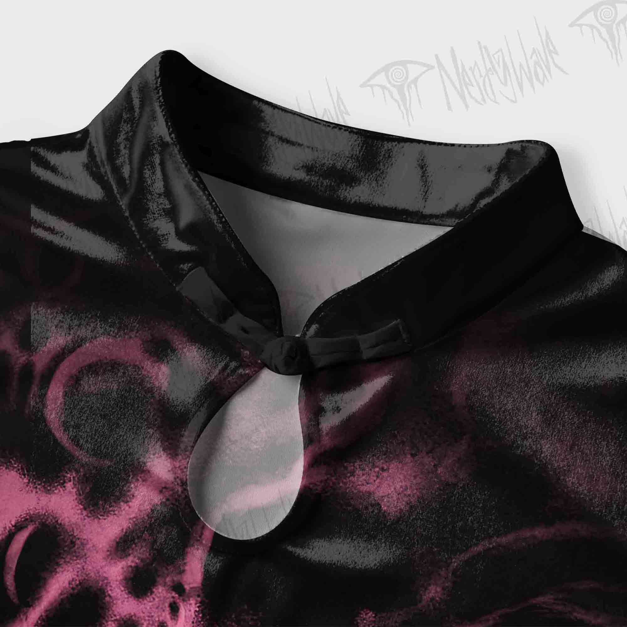 Fragmented Soul Velvet Mini Dress