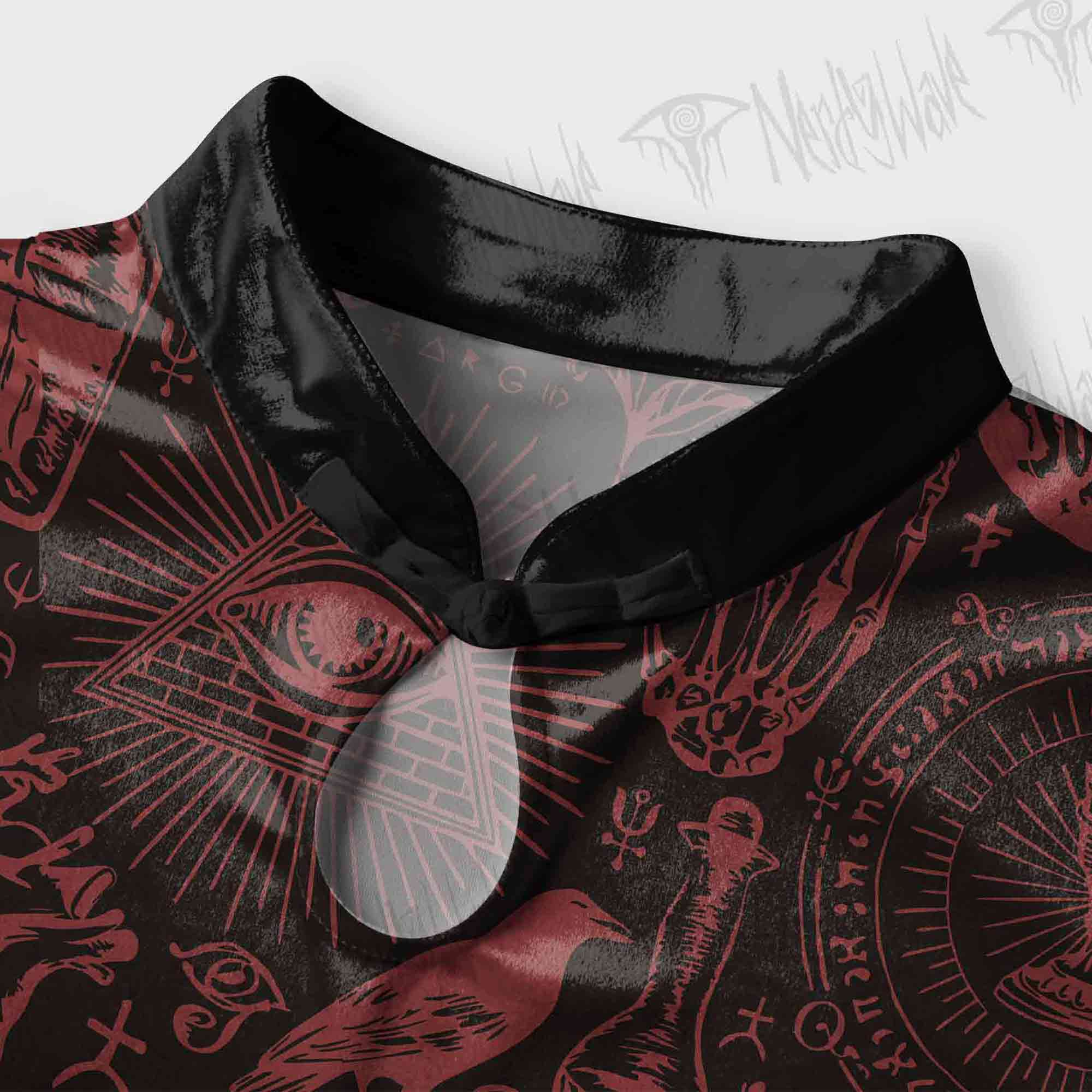 Occultism Velvet Mini Dress