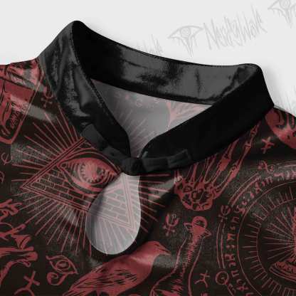 Occultism Velvet Mini Dress