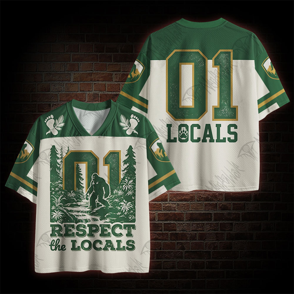 Respect the Locals Bigfoot Mesh Jersey