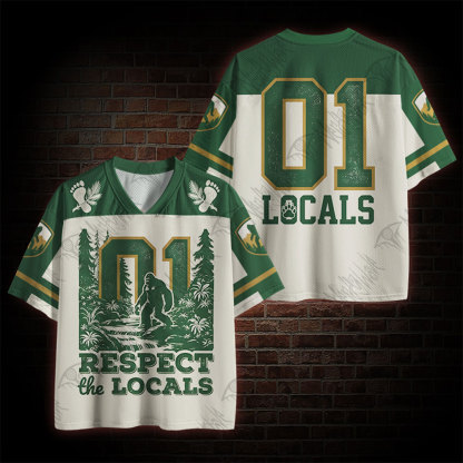 Respect the Locals Bigfoot Mesh Jersey