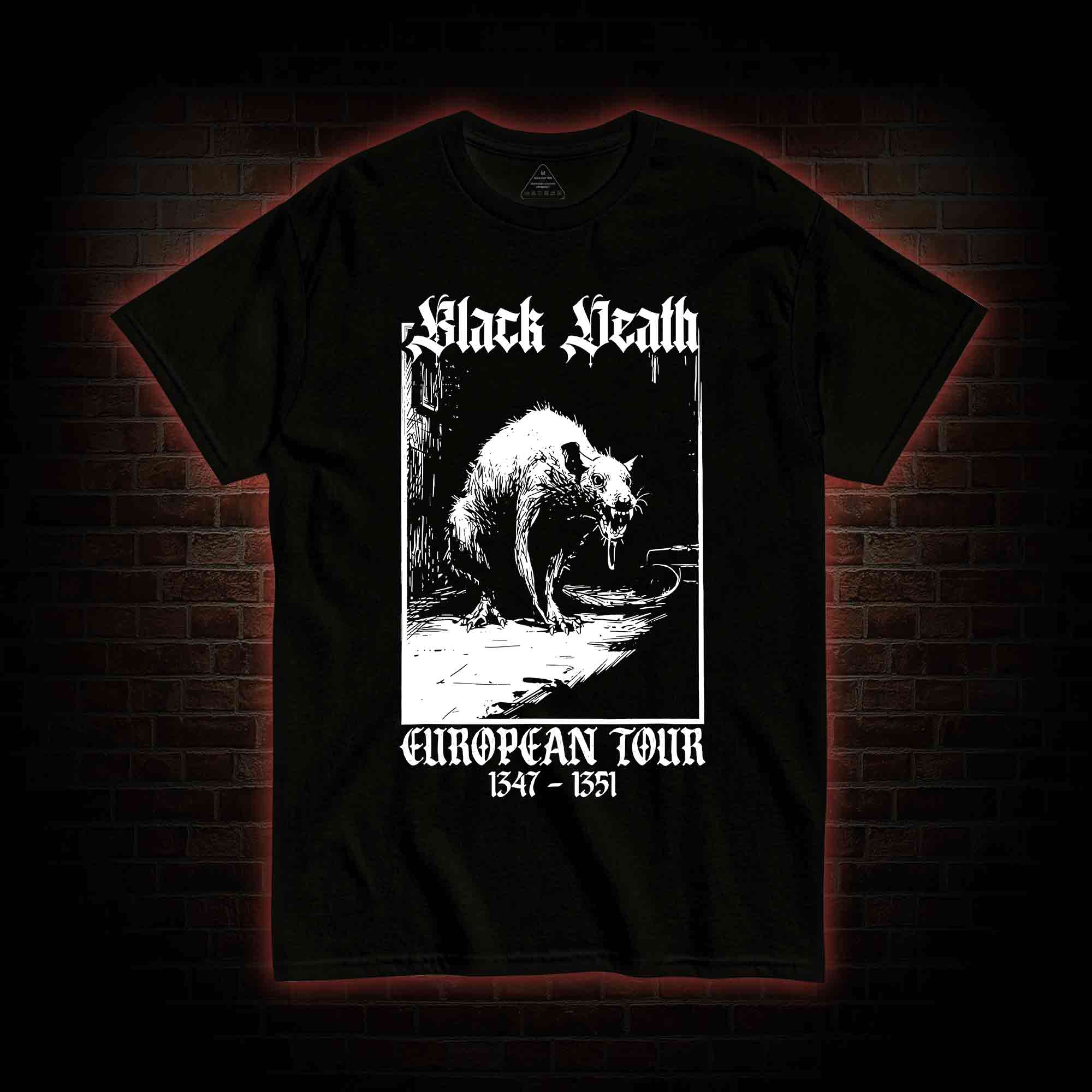 Black Death European Tour 1347-1351 T-shirt