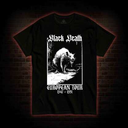 Black Death European Tour 1347-1351 T-shirt