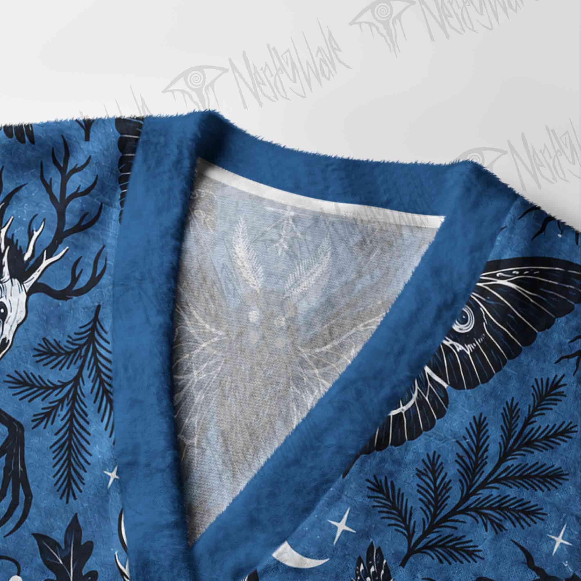 Cryptid's Midnight Cardigan Sweater