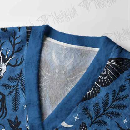 Cryptid's Midnight Cardigan Sweater
