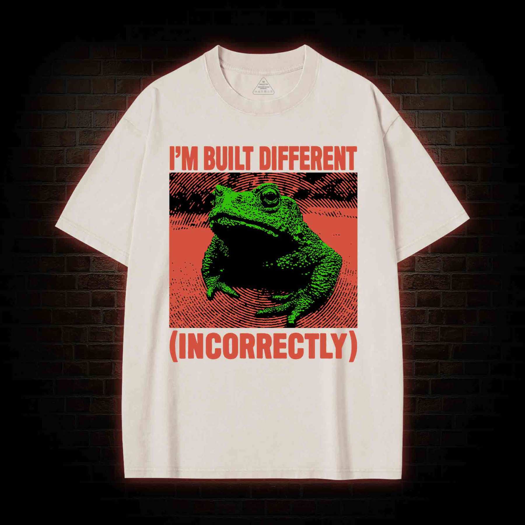 I’m Built Different Washed T-shirt