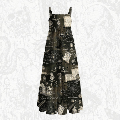 Forbidden Keys Wide Straps Maxi Dress