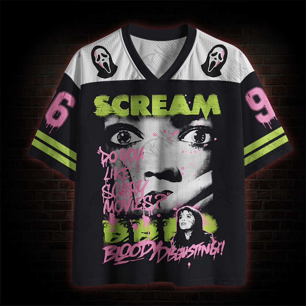 Bloody Disgusting Mesh Jersey