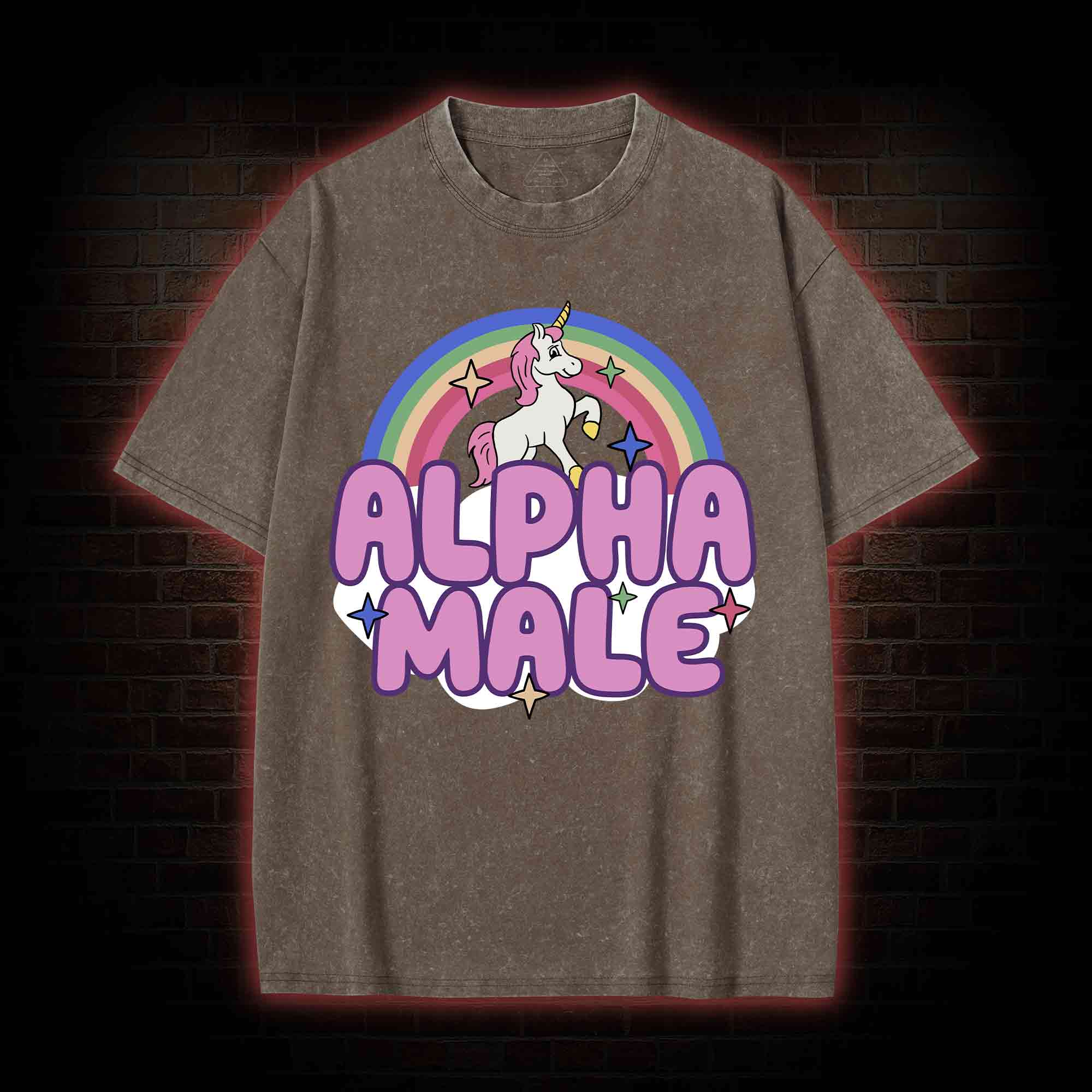 Alpha Male Washed T-shirt