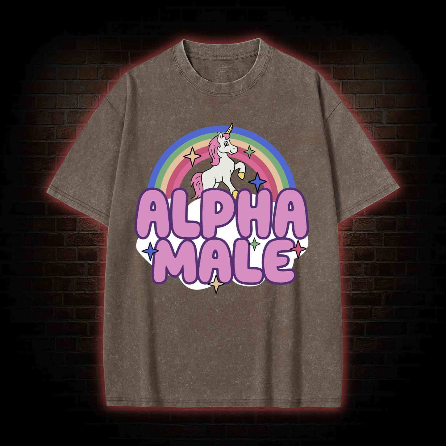 Alpha Male Washed T-shirt