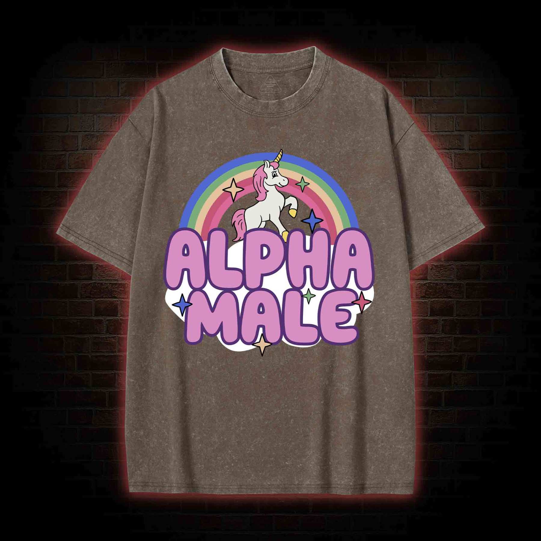 Alpha Male Washed T-shirt