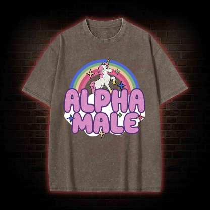 Alpha Male Washed T-shirt