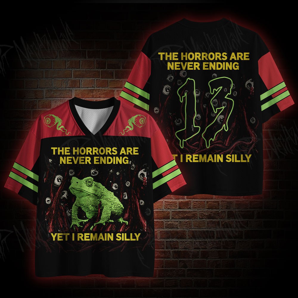 The Horrors are Never Ending Mesh Jersey