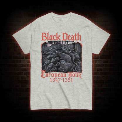 Vintage Black Death European Tour T-shirt