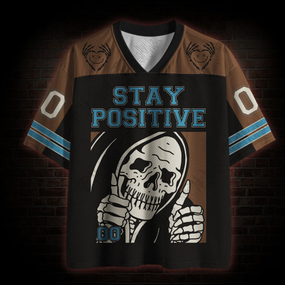 Stay Positive Mesh Jersey