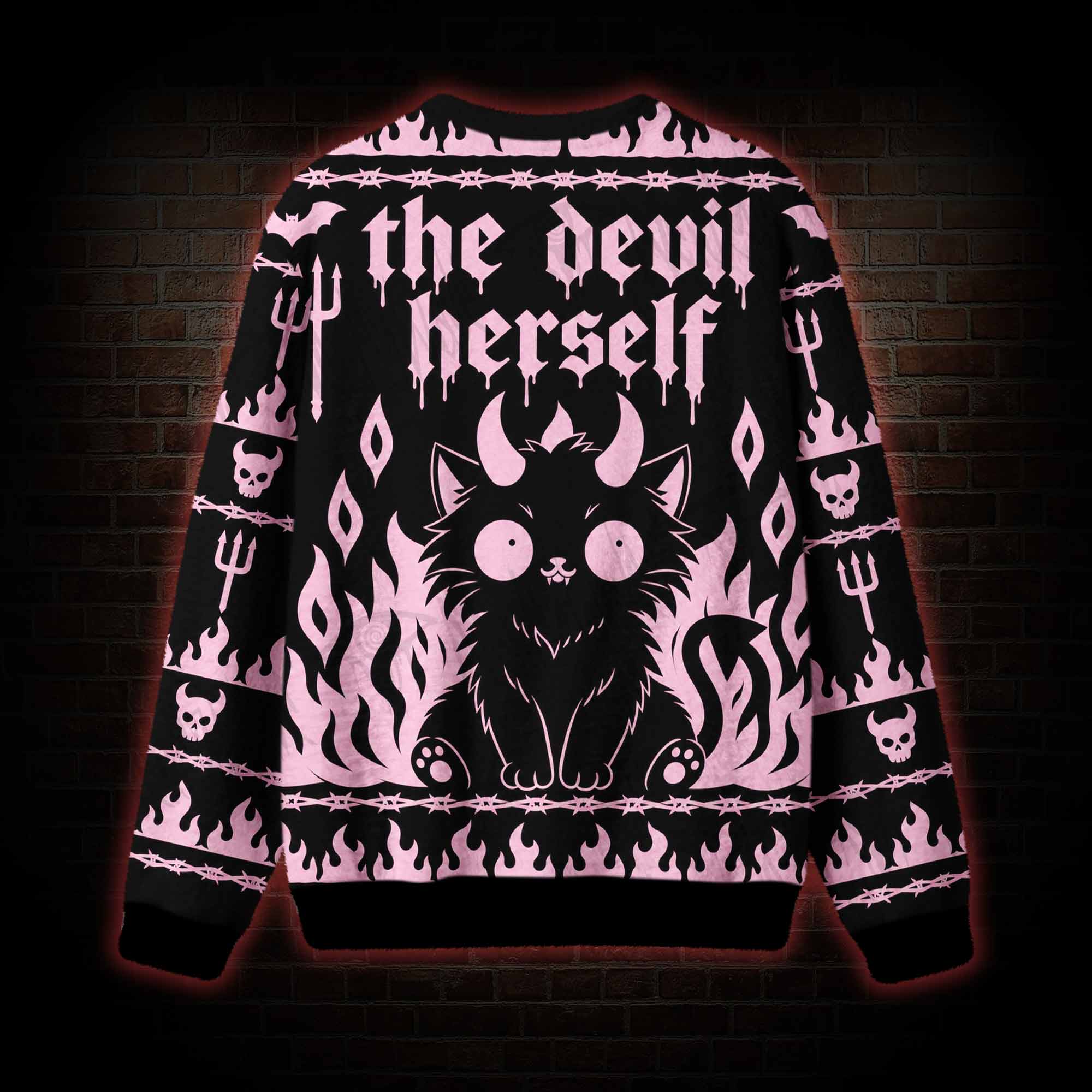 The Devil Herself Ugly Sweatshirts
