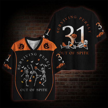 Surviving Purely Out of Spite Mesh Jersey