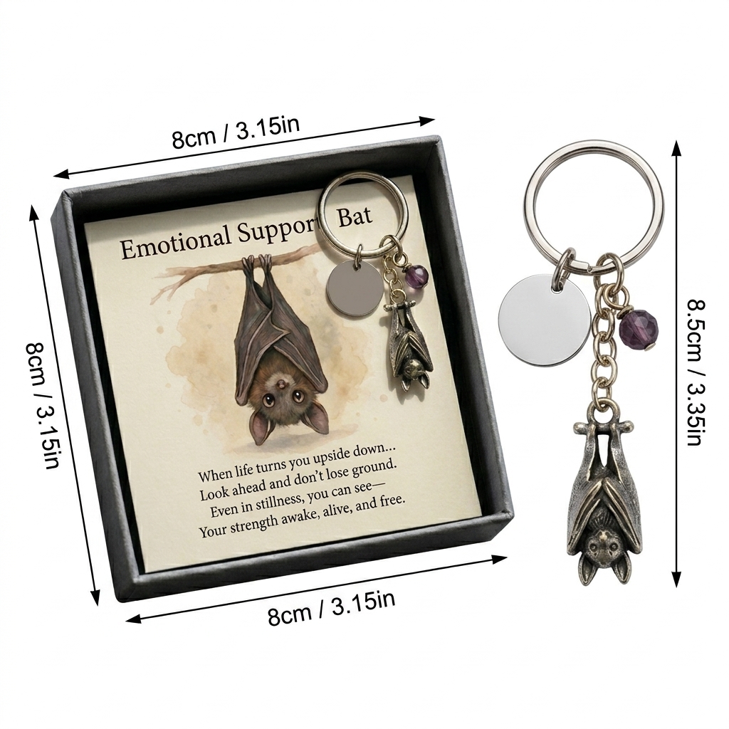 Pendant Bat Keyring Bat Keychain