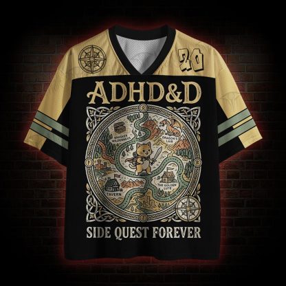 Side Quests Main Quest Mesh Jersey