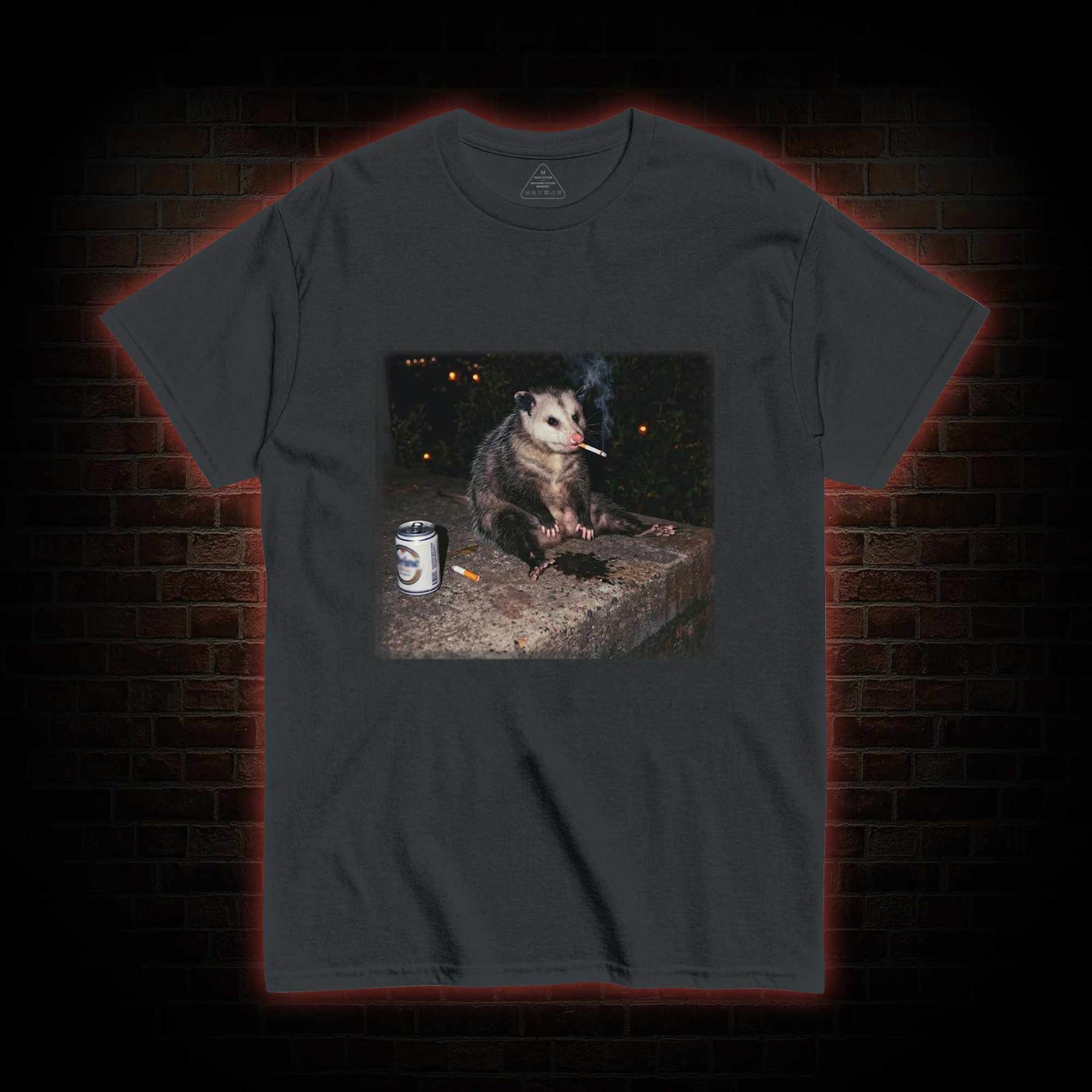 Smoking Possum Meme T-shirt