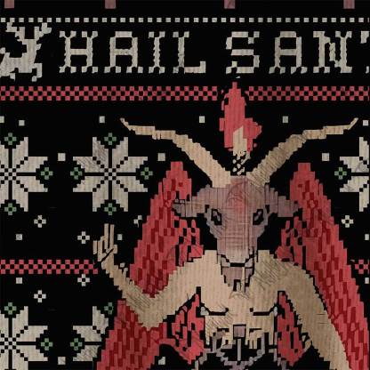 Hail Santa Ugly Sweatshirts