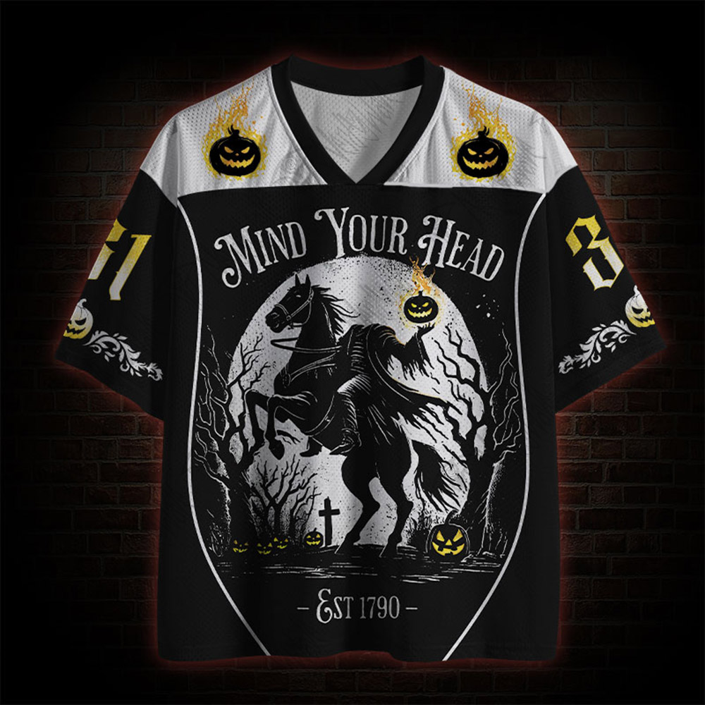 Mind Your Head Mesh Jersey