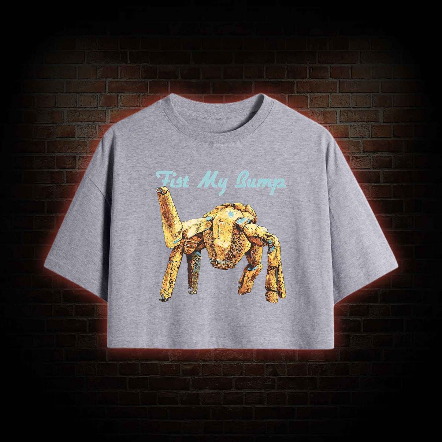 Fist My Bump Crop Top