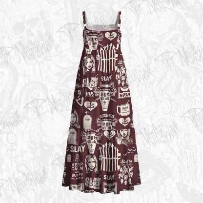 Slay Wide Straps Maxi Dress