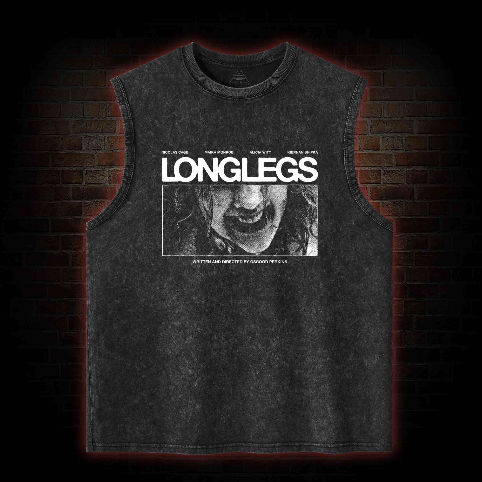 Save Yourself Washed Tank Top