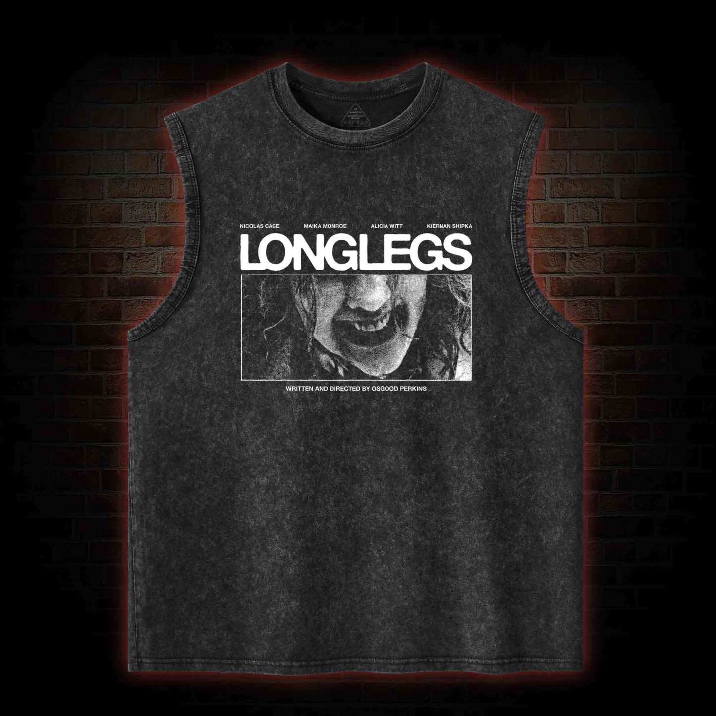 Save Yourself Washed Tank Top